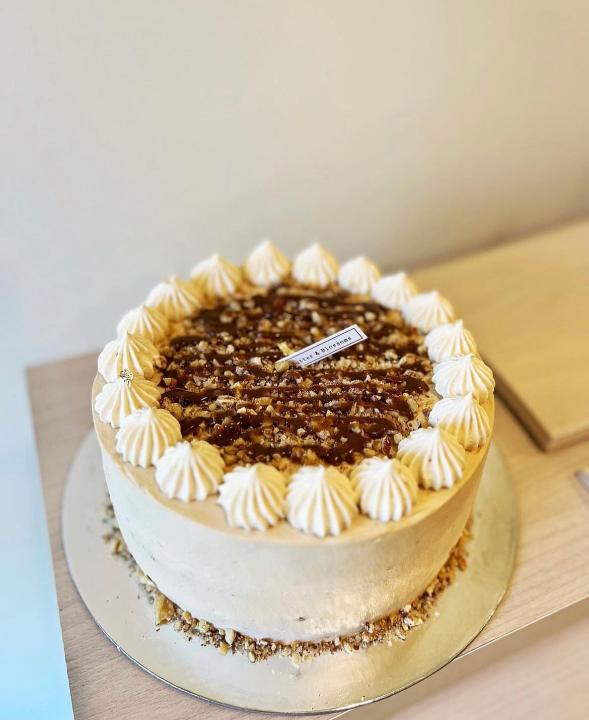 Vietnamese Coffee Chantilly Cake