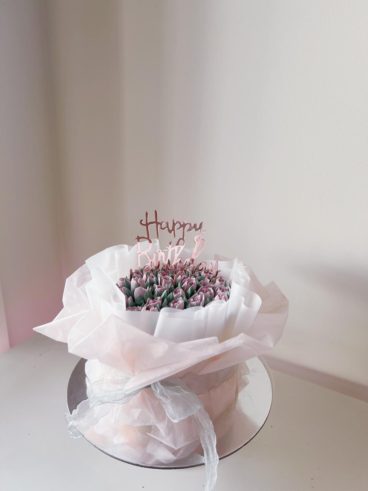 Flower Bouquet Cake