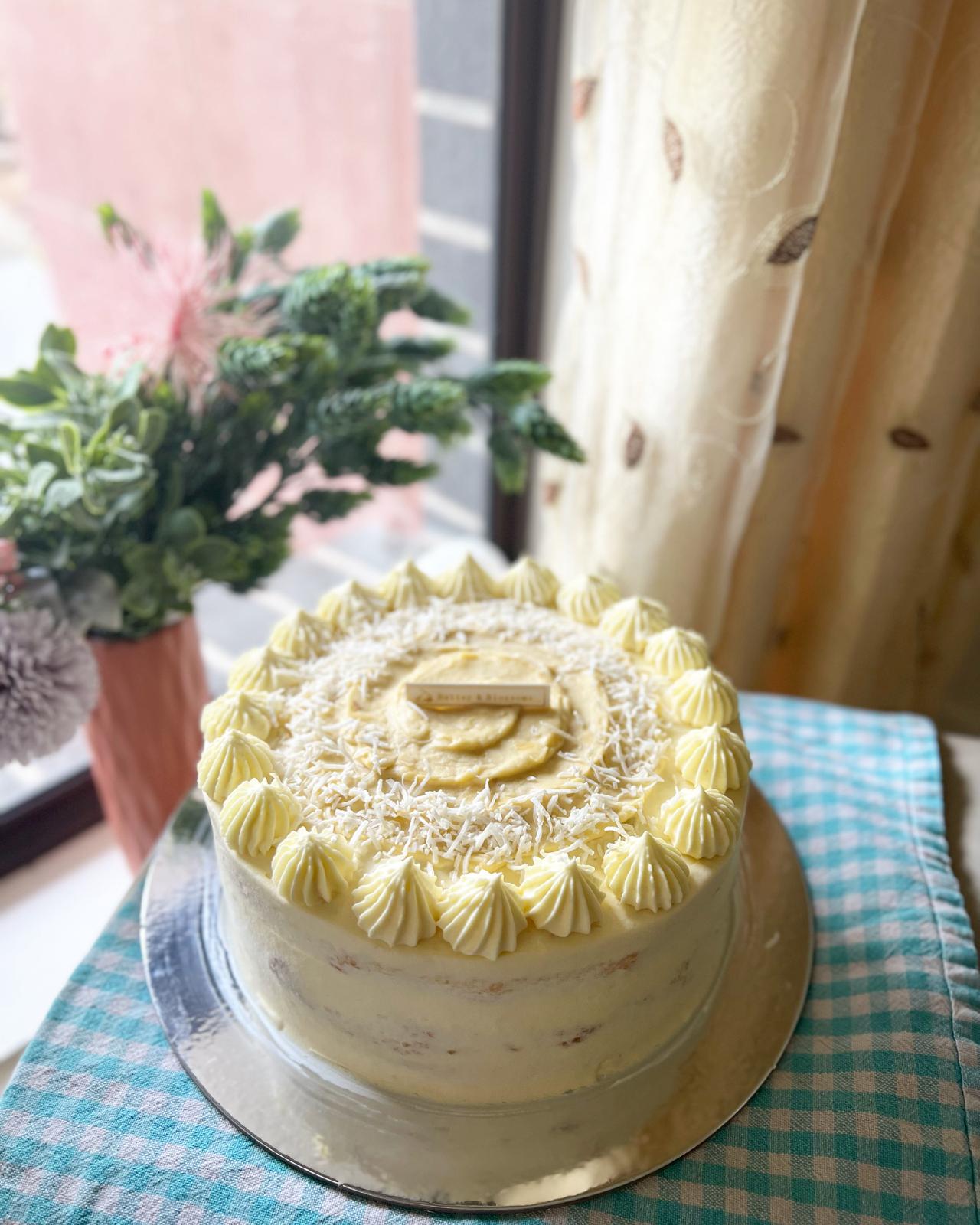 Musang King Chantilly Cake