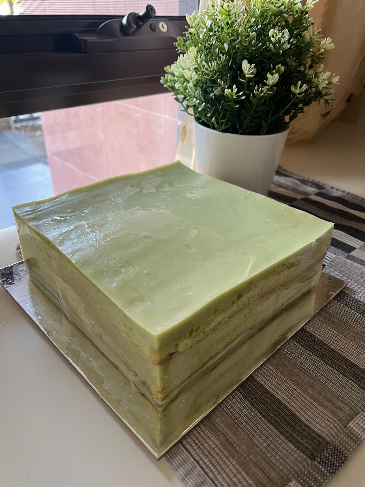 Pandan Layer Cake